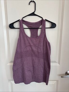 lululemon athletica Heathered Plum Racerback Tank - Women